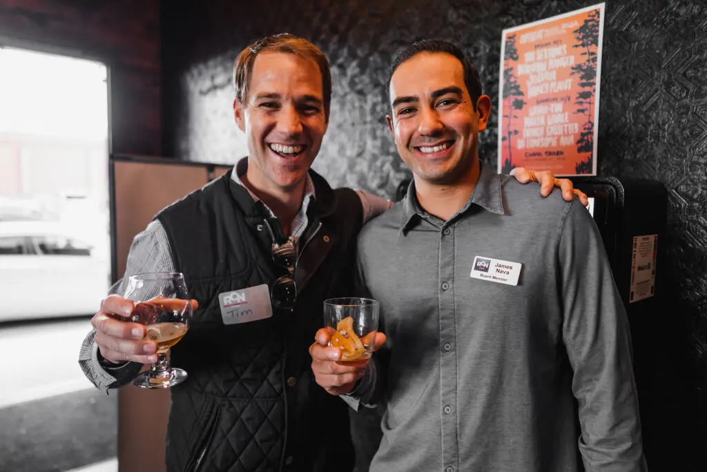 Corporate gathering at a modern Reno event venue with networking opportunities